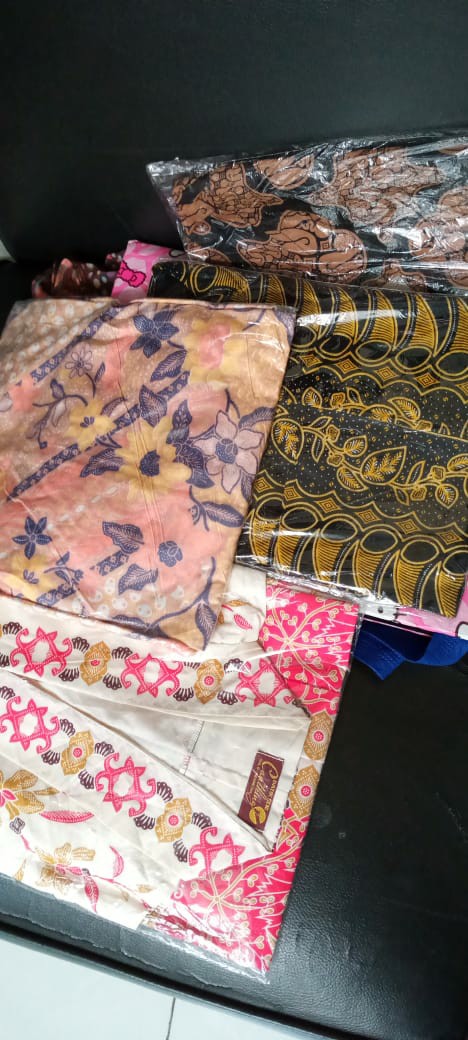 Tunik Modang Warna/aruna Atasan Baju Batik Wanita Kerja