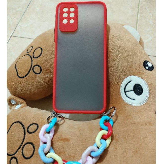 Tali Case Rantai Polos Rainbow Chain My Choice Hp iPhone Samsung Vivo Xioami Oppo Realme infinix
