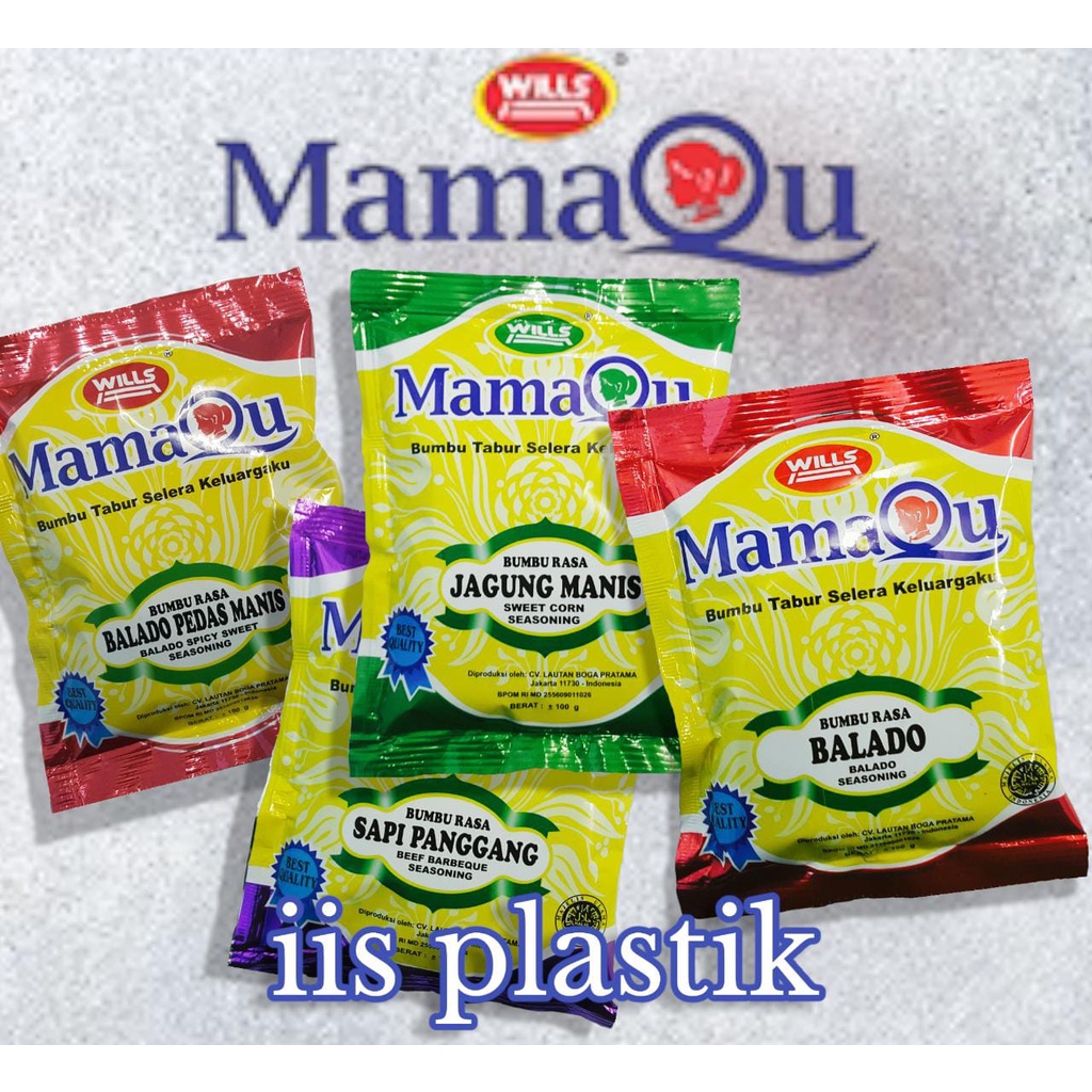 MamaQu Bumbu Tabur Varian Rasa 100gr