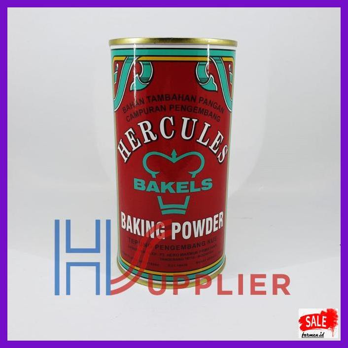 

DERPOWBAKING- TEPUNG PENGEMBANG KUE (BAKING POWDER) 450 GR HERCULES -ASLIII.