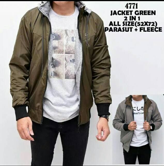 jaket bb (bolak balik)  2 in 1 hu