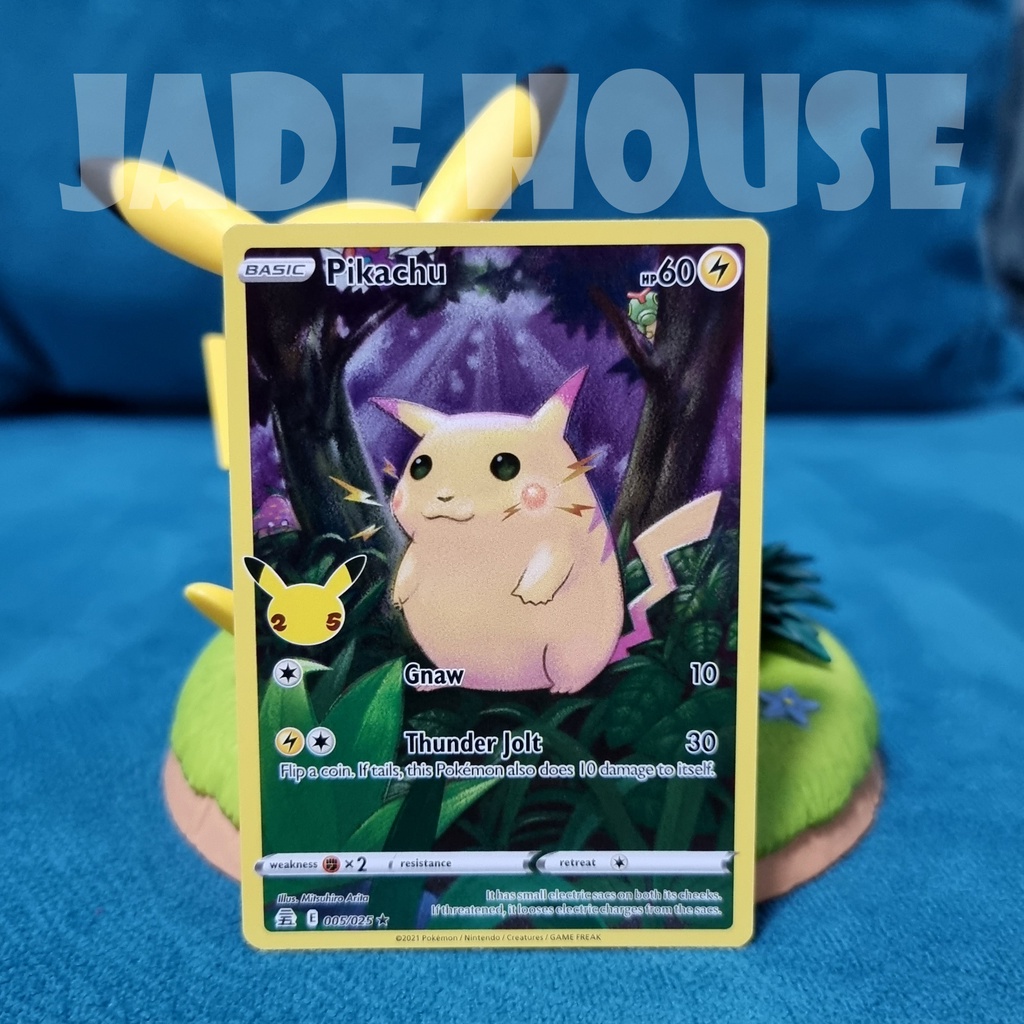 Pikachu 25th Anniversary 005/025 - Pokemon TCG English