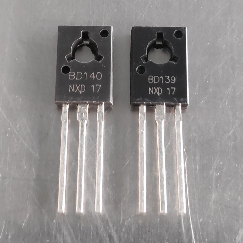 5PCS TRANSISTOR BD 139 BD 140 TR BD139 BD140 IC INTEGRATED CIRCUIT