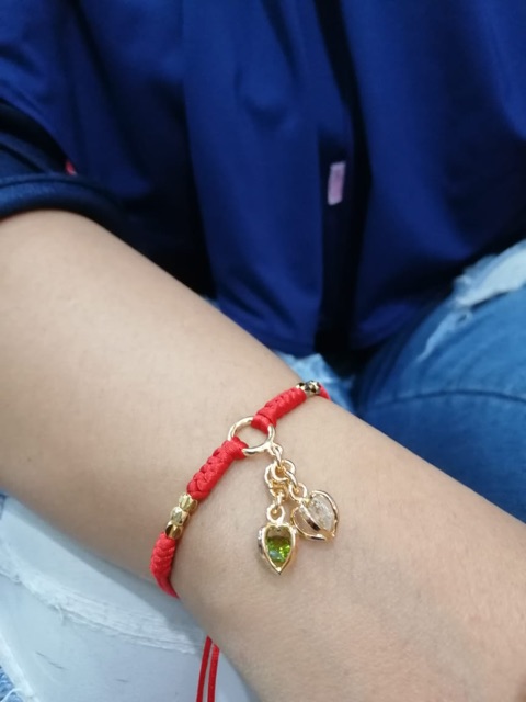 Gelamg tangan wanita//gelang tali //perhiasan. //gelang