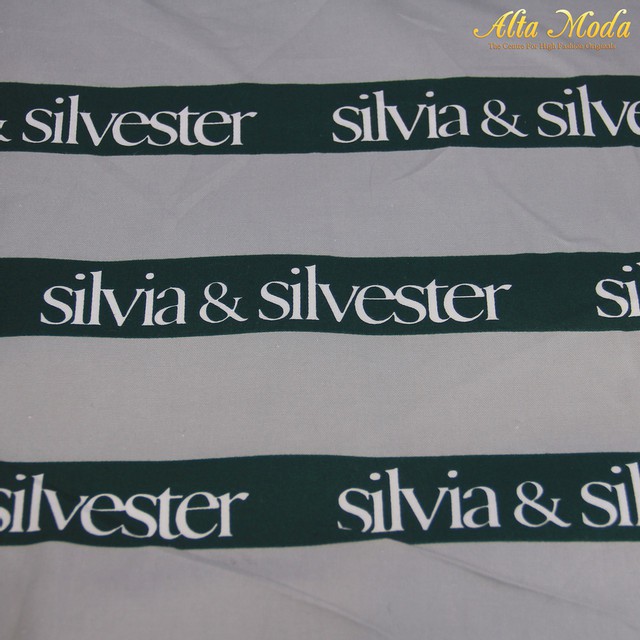 

Alta Moda Katun Abu Hijau Tulisan S&S (1M)