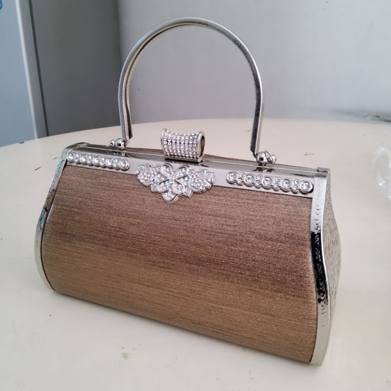 Clutch Pesta Farnell  BESAR 2853 Clutch Kondangan (Gagang bisa lepas)