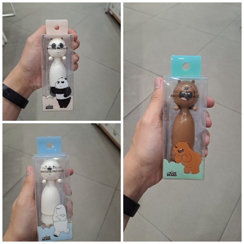 Miniso facial brush we bare bears