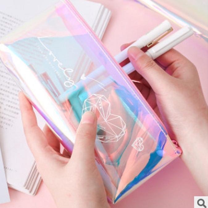 

Terbaik Kotak Pensil / Tempat Pensil Hologram Transparan SK0069