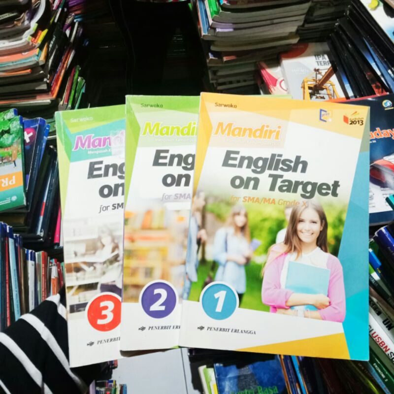 mandiri bahasa inggris kelas 10,11,12 sma erlangga