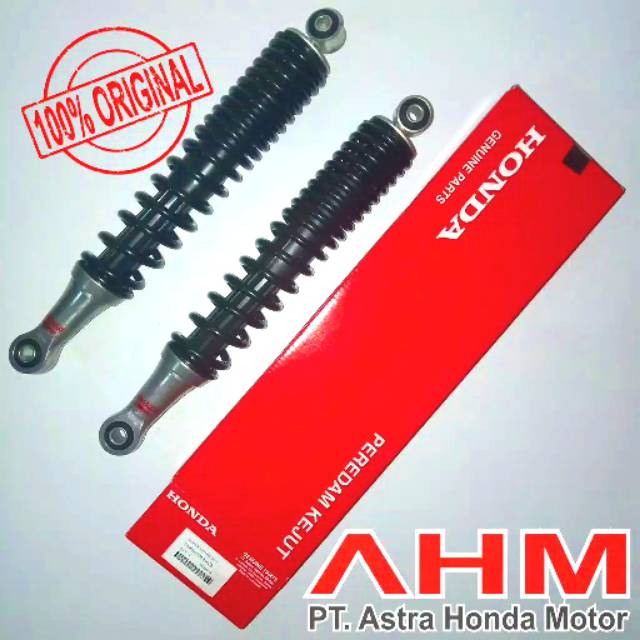 Shockbreaker shok belakang 2bh Supra X 125/ Supra Fit New /Revo sampan hitam Showa ori HGP