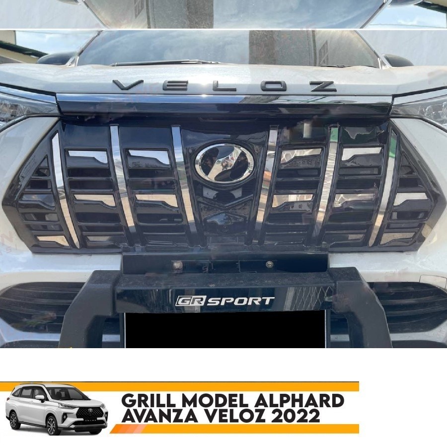 Grill Avanza Veloz 2022 Model Alphard