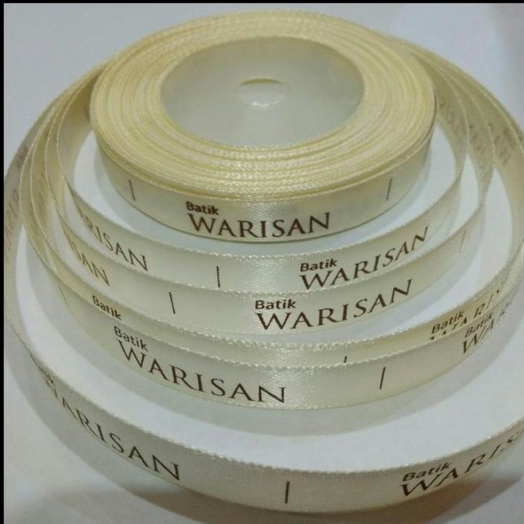 

min 1roll pita satin murah label pita satin pita sablon label sablon