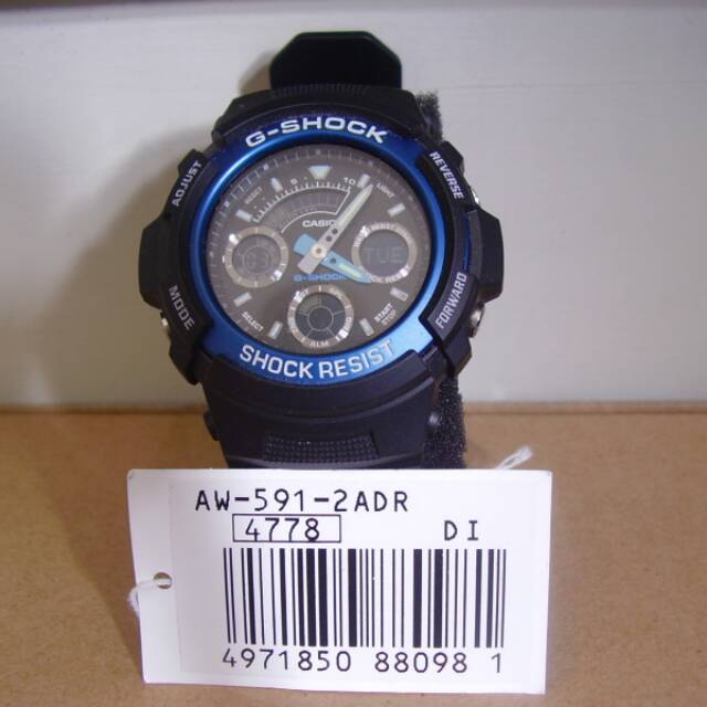 Jam Tangan Pria G Shock Aw 591 2adr Shopee Indonesia