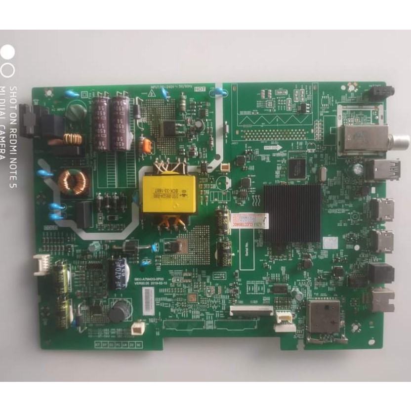 MB Mainboard 40TB7000 Modul Mesin TV PSU Power Supply Regulator coocaa 40tb7000