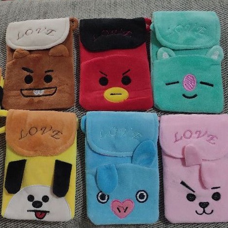 Tas Anak Tas Selempang BTS BT21 Halus