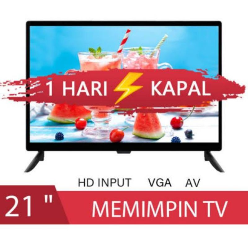 LED TV ANIMAX 21 INCH USB MOVIE HDMI VGA GARANSI 1 TAHUN