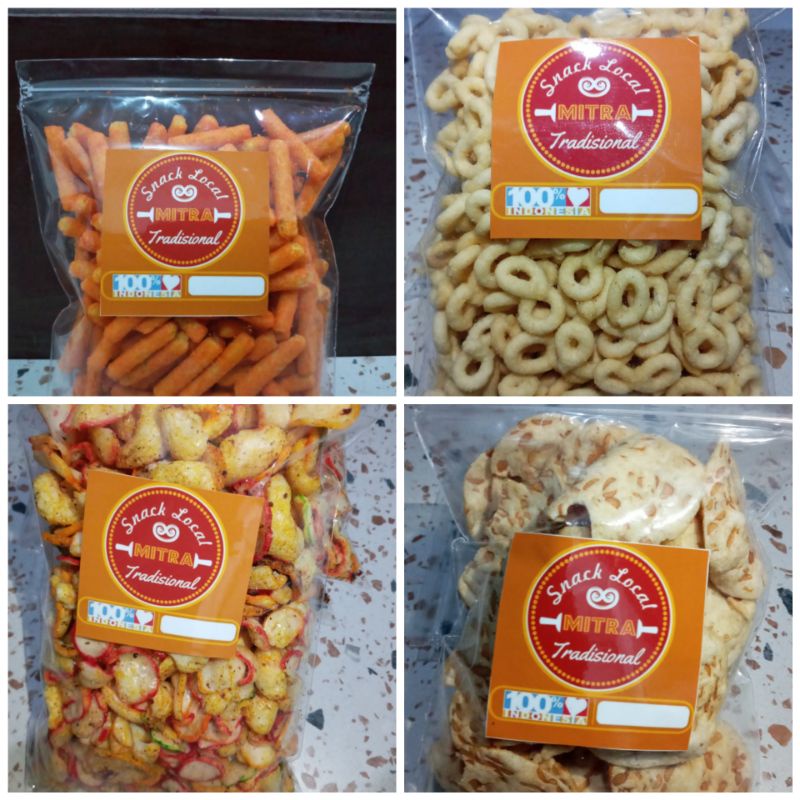 

TEMPE SAGU/STIK BALADO/KERUPUK SEBLAK KENCUR/KLANTING SERBA 10.000