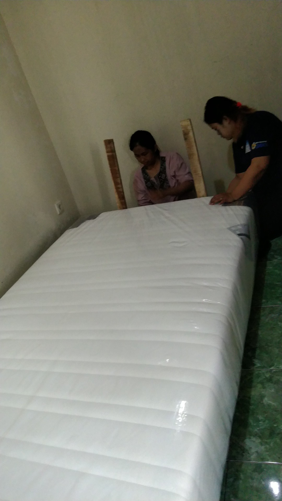 Best Furniture Winchester 120x200 Multibed Springbed Kasur Fullset Anti Allergic - Putih Uk120x200