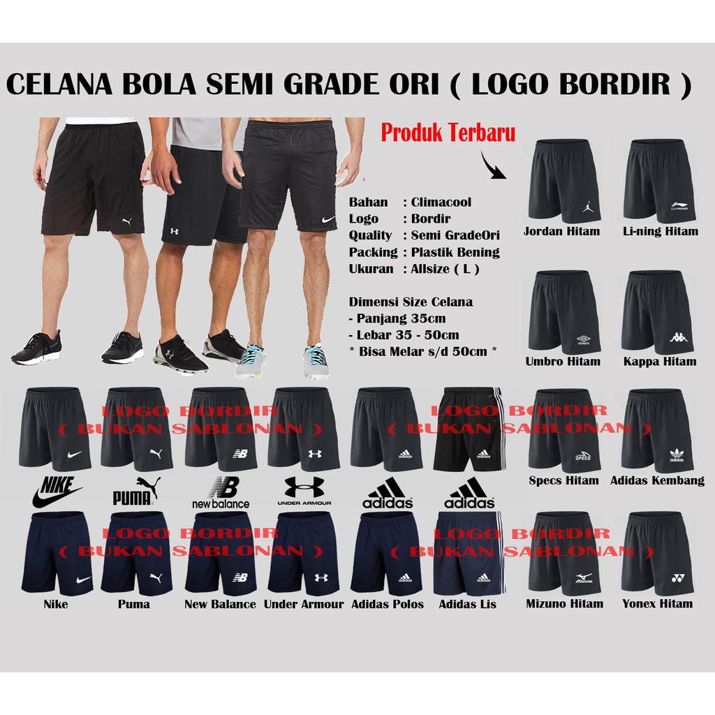 ( 1 KG = 8 PCS ) SEMI GO CELANA bola futsal celana