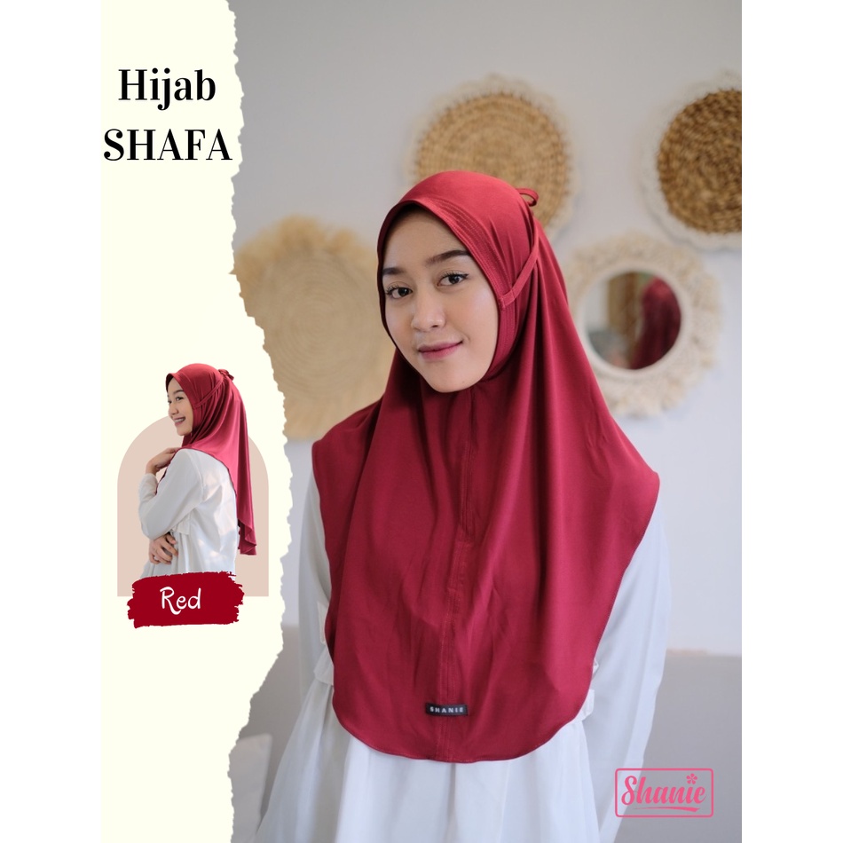 Ready Stok Bergo Shafa Premium Warna NAVY