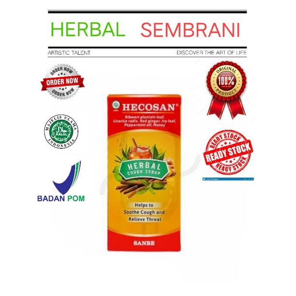 Hecosan Syrup Obat Batuk Herbal 120ml