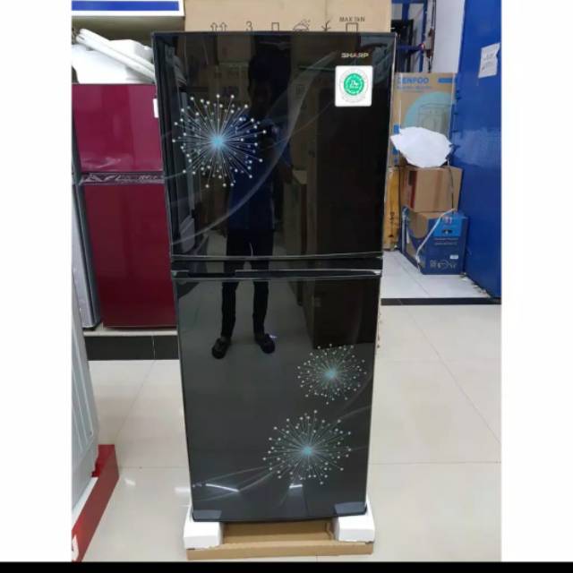 Kulkas Sharp Sj 237 Mg Nd Atau Sj 236 Mg Lemari Es 2 Pintu Shopee Indonesia