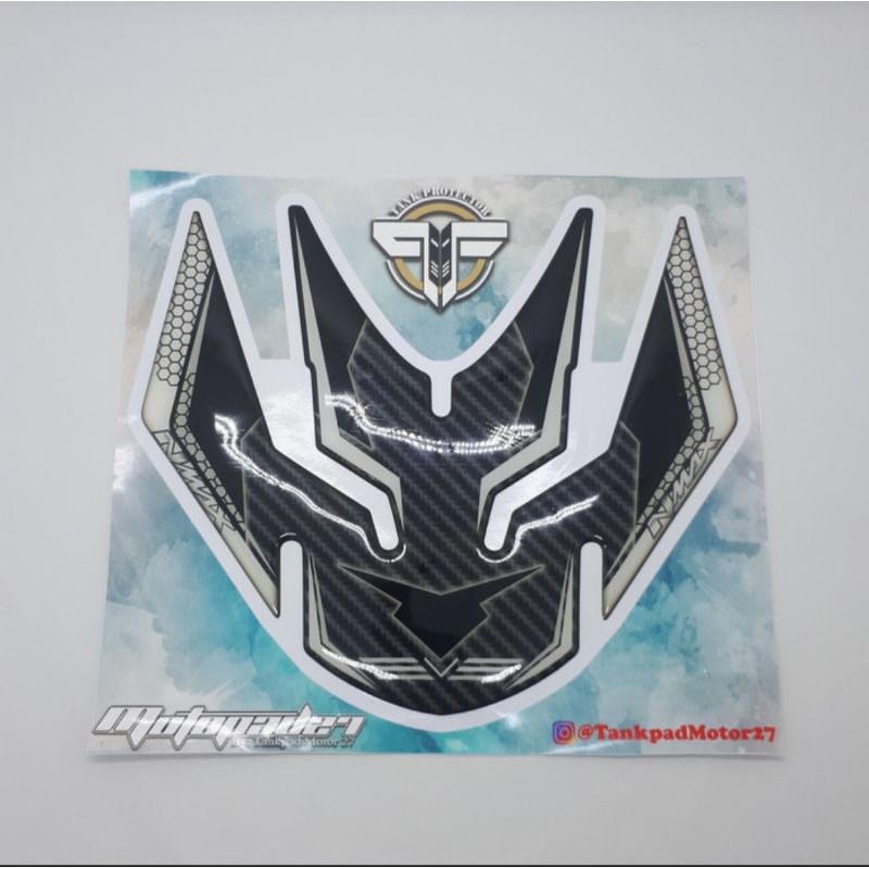 Sticker Stiker Resin Timbul Fender pad Spakbor Depan New Nmax 2020 -2021