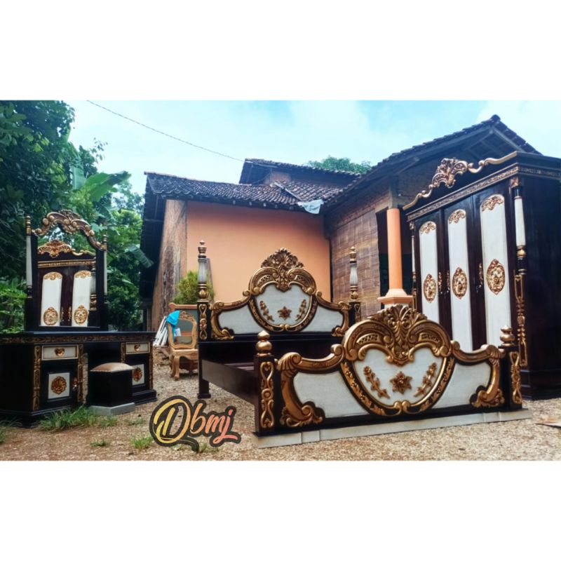 SET KAMAR TIDUR JATI UKIR, KAMAR SET CINTA, ISI KAMAR TIDUR JATI PILIHAN UKIR BERKUALITAS