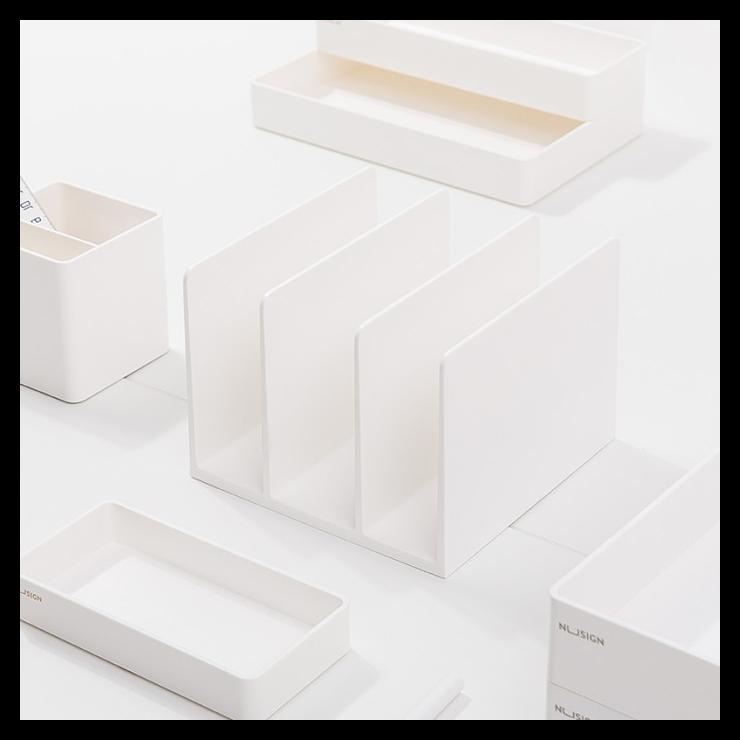 

Deli Nusign Book Stand / Pembatas Buku 3 Sekat Mudah Dibersihkan Ns006