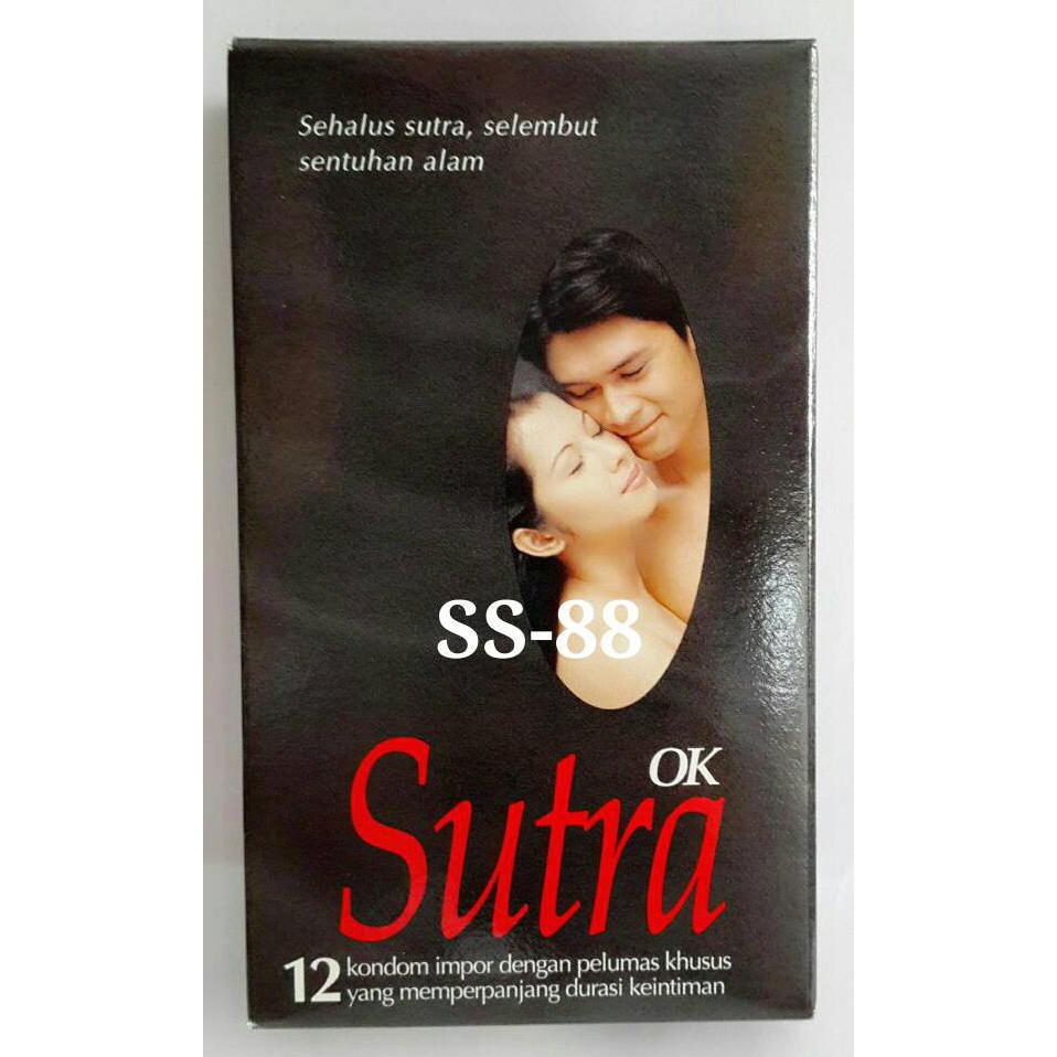 KONDOM SUTRA OK / KONDOM SUTRA HITAM (ISI 12 PCS)