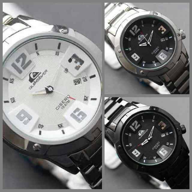 Jam tangan Pria QuickSilver Cisero Quiksilver silver keren cool