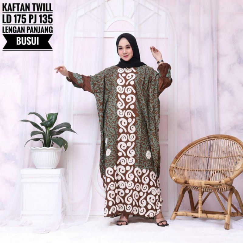 Gamis Kaftan Twill
