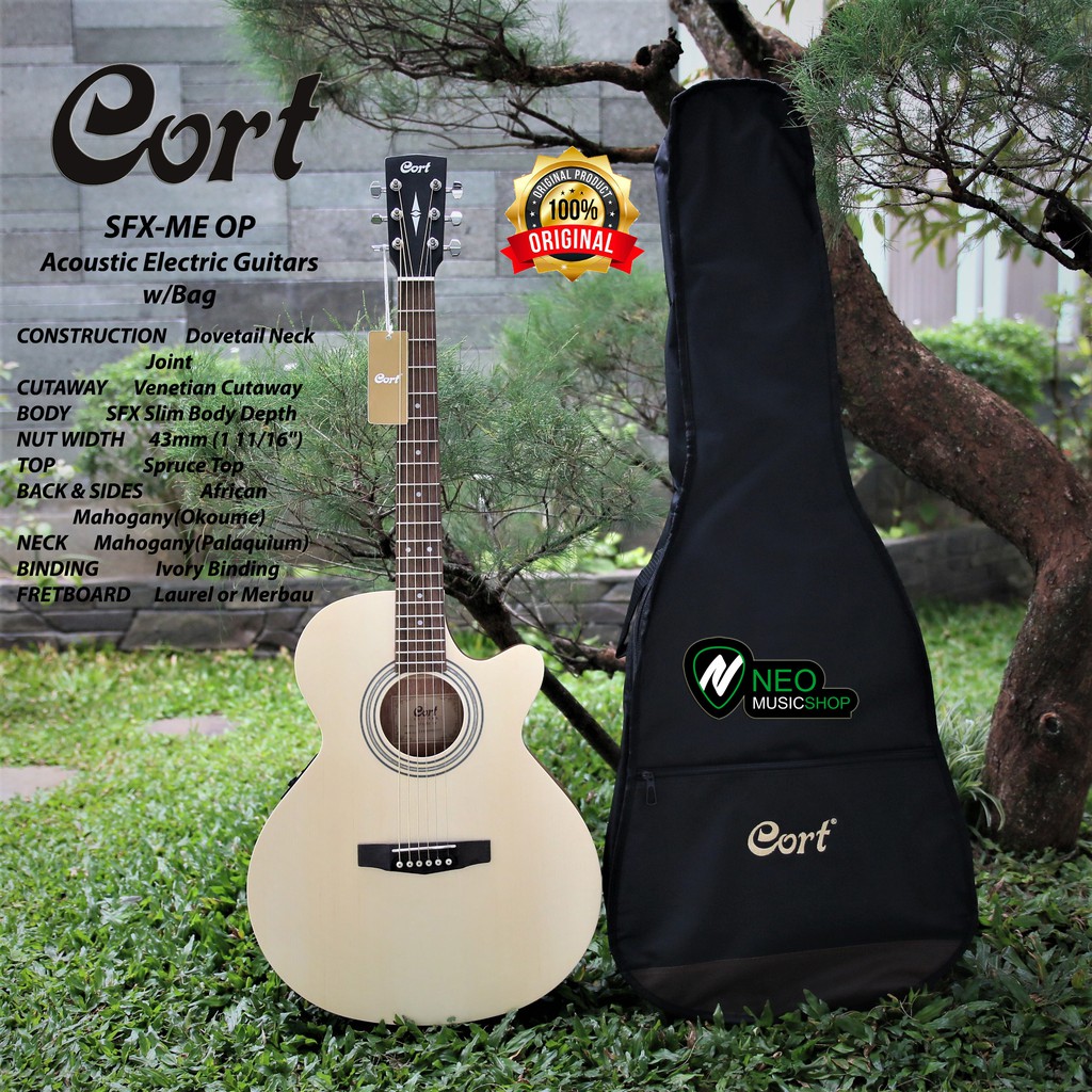 Accoustic Electric Guitar Cort SFX ME OP / Cort SFX-ME-OP