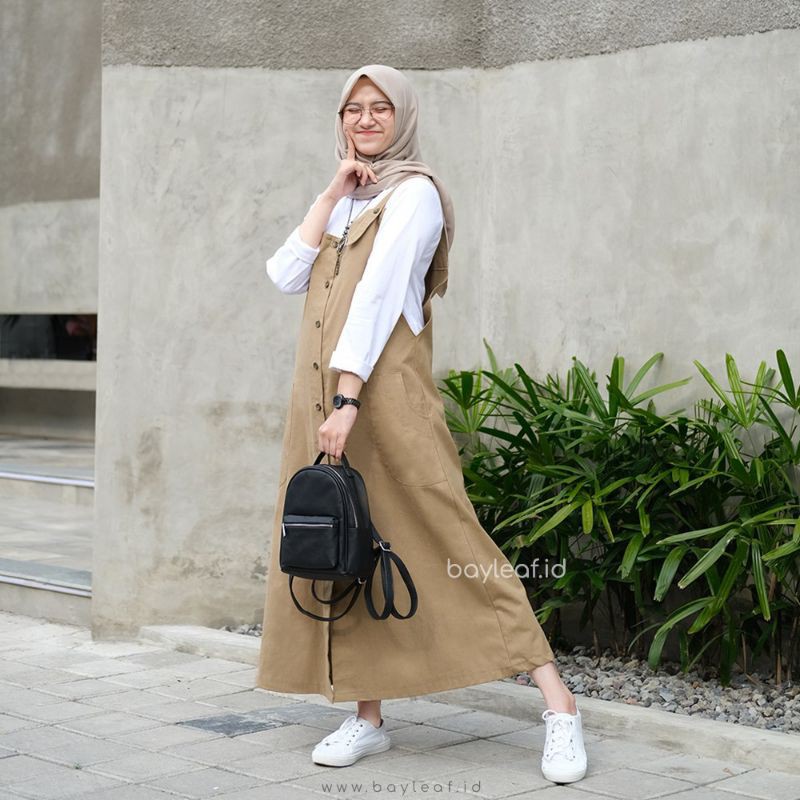 Maggie Bayleaf Overall Long Outer Dress Premium