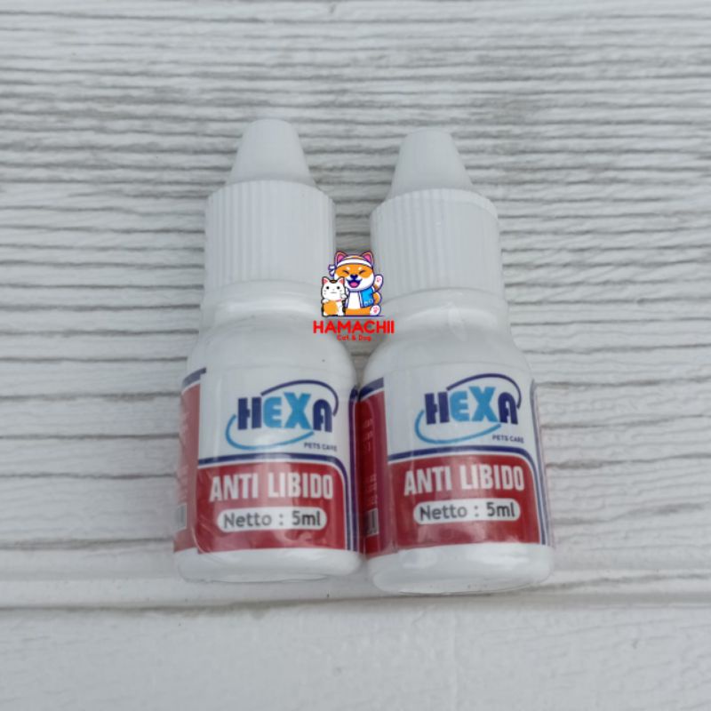 Hexa Obat Anti Libido 5ml / Menekan Gairah Seksual Anjing & Kucing