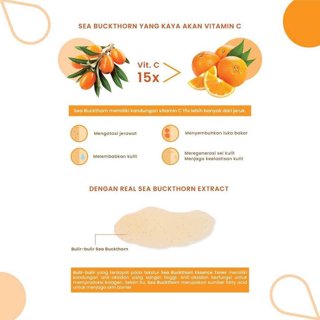 KLEVERU Sea Buckthorn Essence Toner