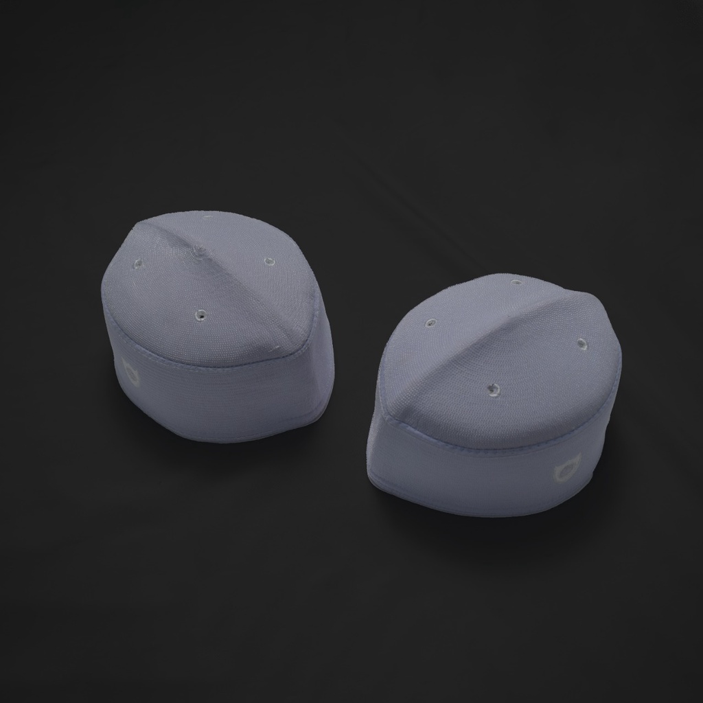 Peci Songkok Kopiah Malaysia Super Putih Polos harga terjangkau kualitas bagus ukuran standar dewasa