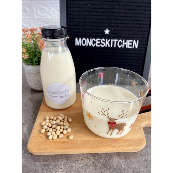 

Susu kacang kedelai gula batu segar homemade by monceskitchen