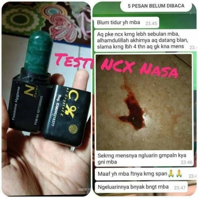 FEMININE HYGIENE (Cosvie , NCX (kristal x ) , & v spray )