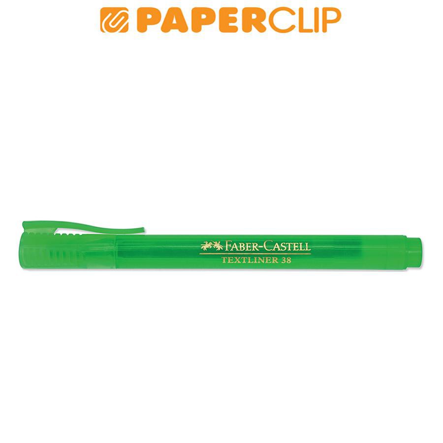 

TEXTLINER FABER CASTELL 38 157763 GREEN