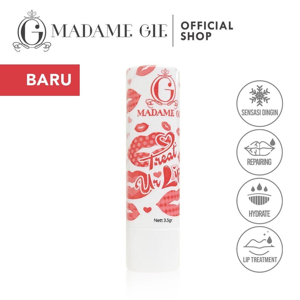 Madame Gie Color Pop Lip Balm by GISEL - BPOM - ORIGINAL