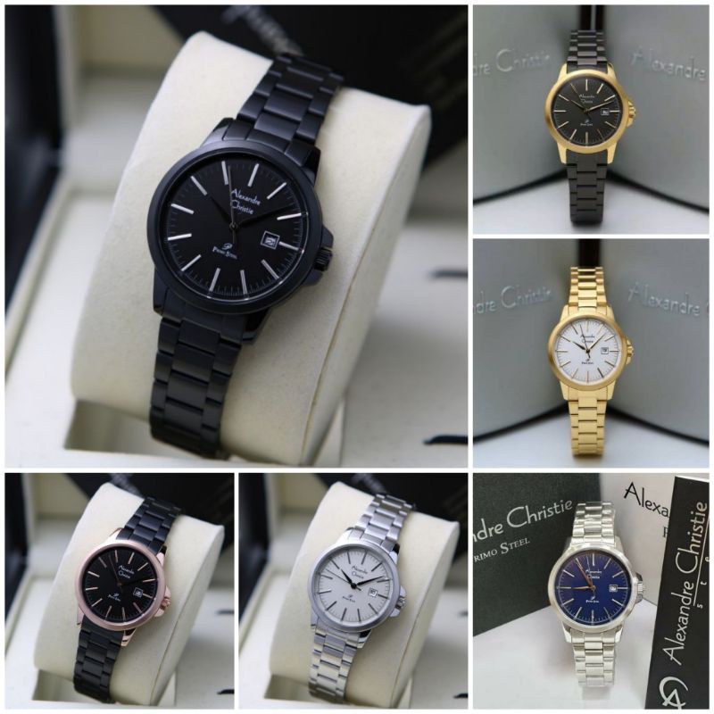 AC1008 Jam Tangan Wanita Alexandre Christie AC 1008 Original