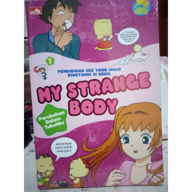 Educomic for teen My strange body