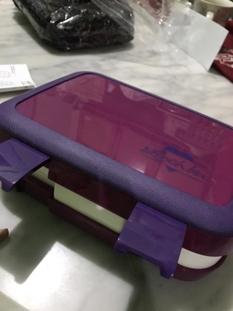 Yooyee #621 Kotak Makan Anti Nyampur 4sekat