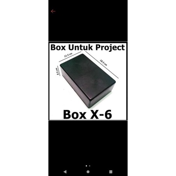 box untuk project box x-6