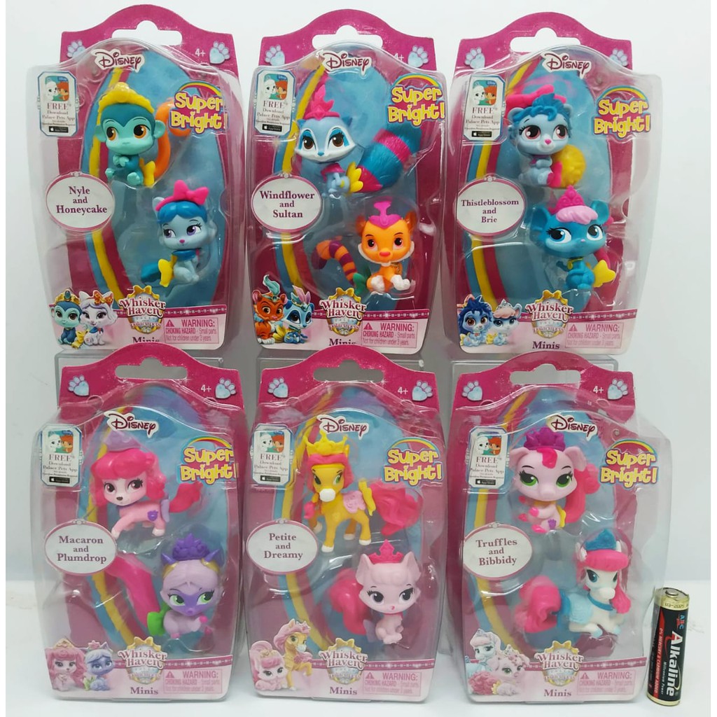 Disney Palace Pets Dolls Character  Mainan Action Figure Pets dolls