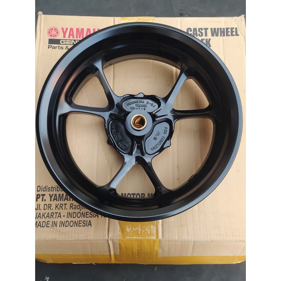 B6H-F5338-00-33 Velg CW New NMAX 2020 Belakang Hitam Ori YGP