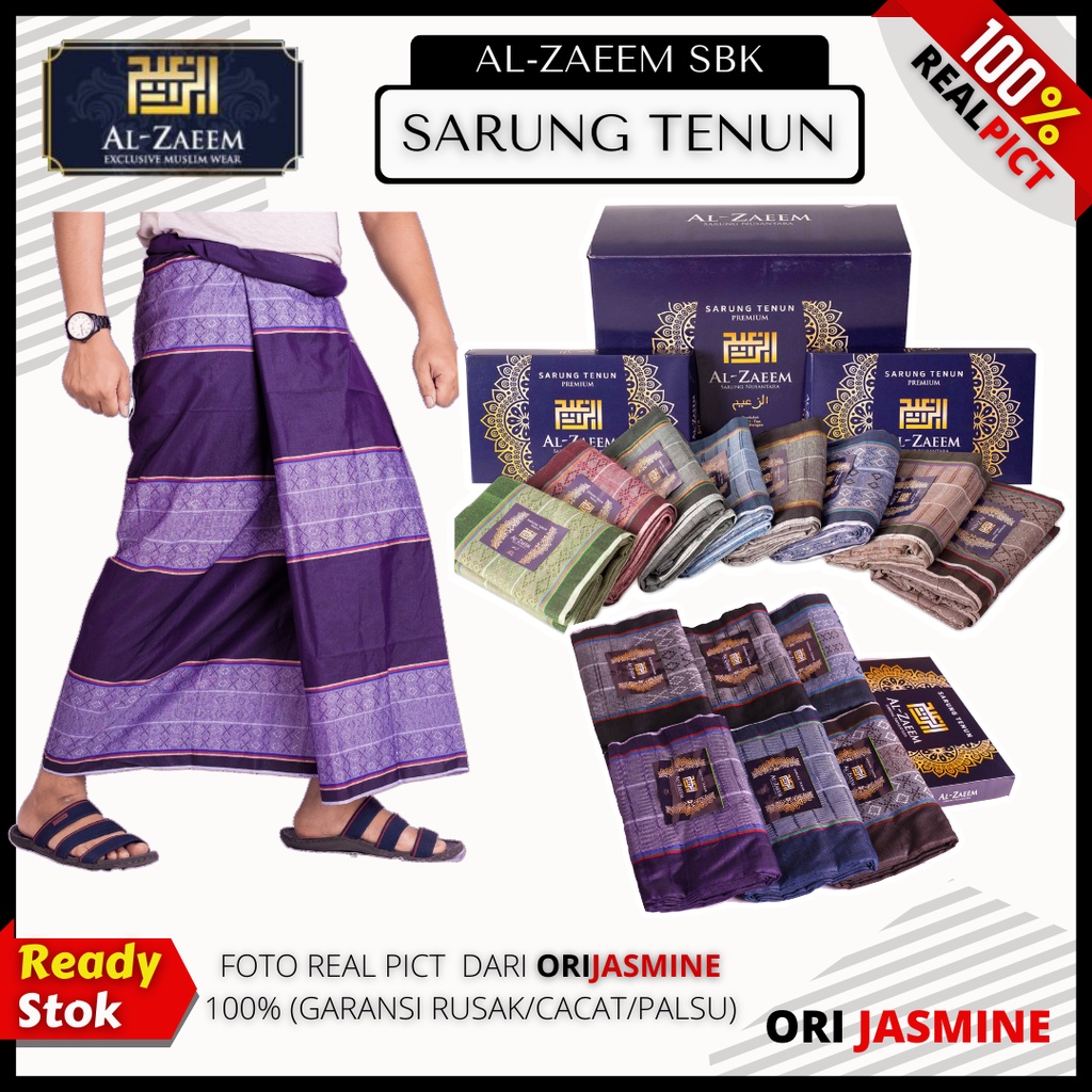 Sarung tenun murah Al Zaeem sabuk (Sarung tenun kalingga) sarung kotak murah