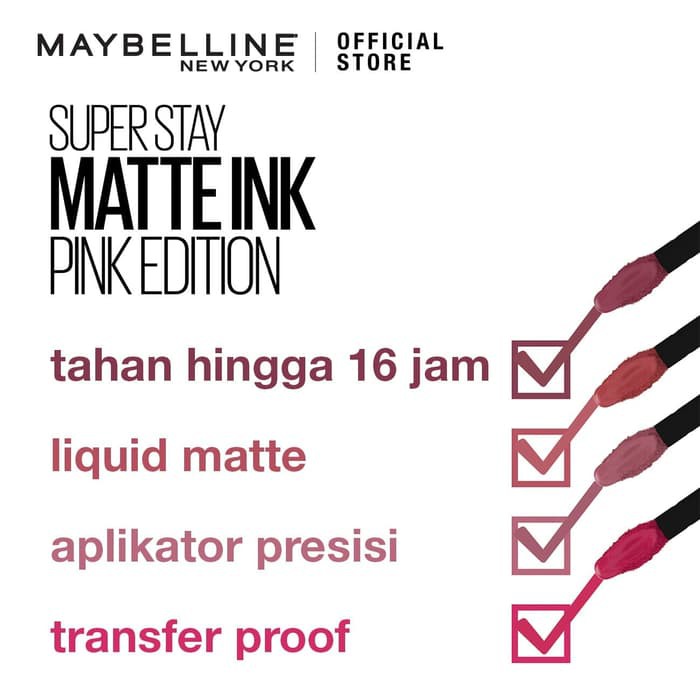 Maybelline Superstay Matte Ink - Pink Edition - 160 - Mover