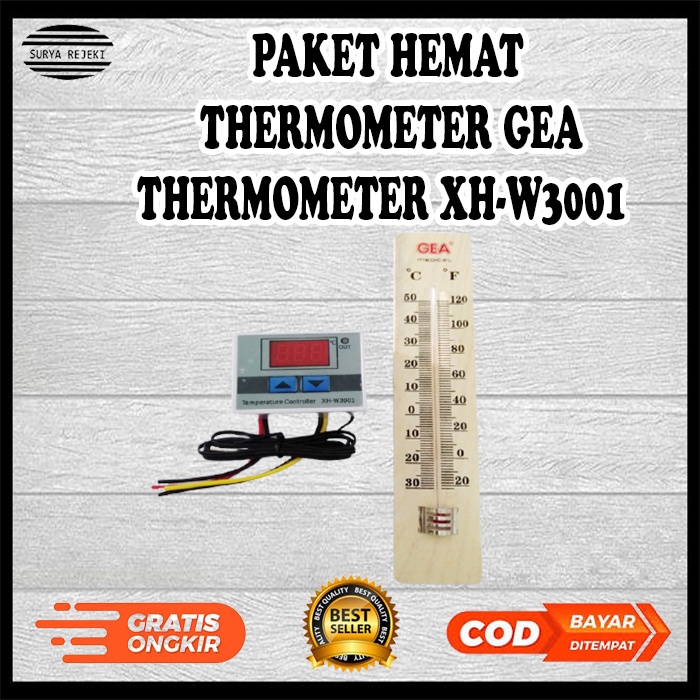 Paket Termostat Digital XH Termometer Mesin Tetas Telur Full Otomatis / mesin penetas telur otomatis